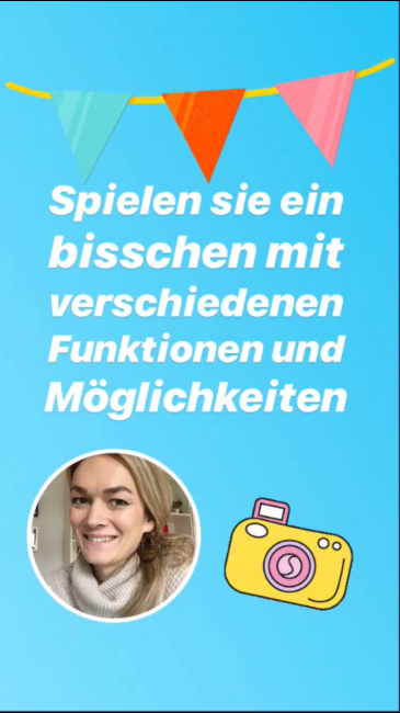 Machen Sie Insta Stories