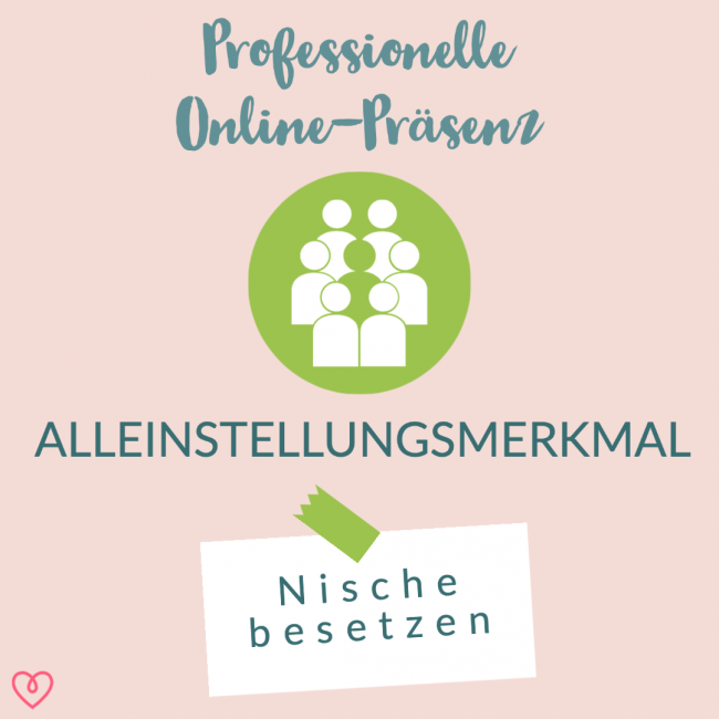 Online-Präsenz Alleinstellungsmerkmal