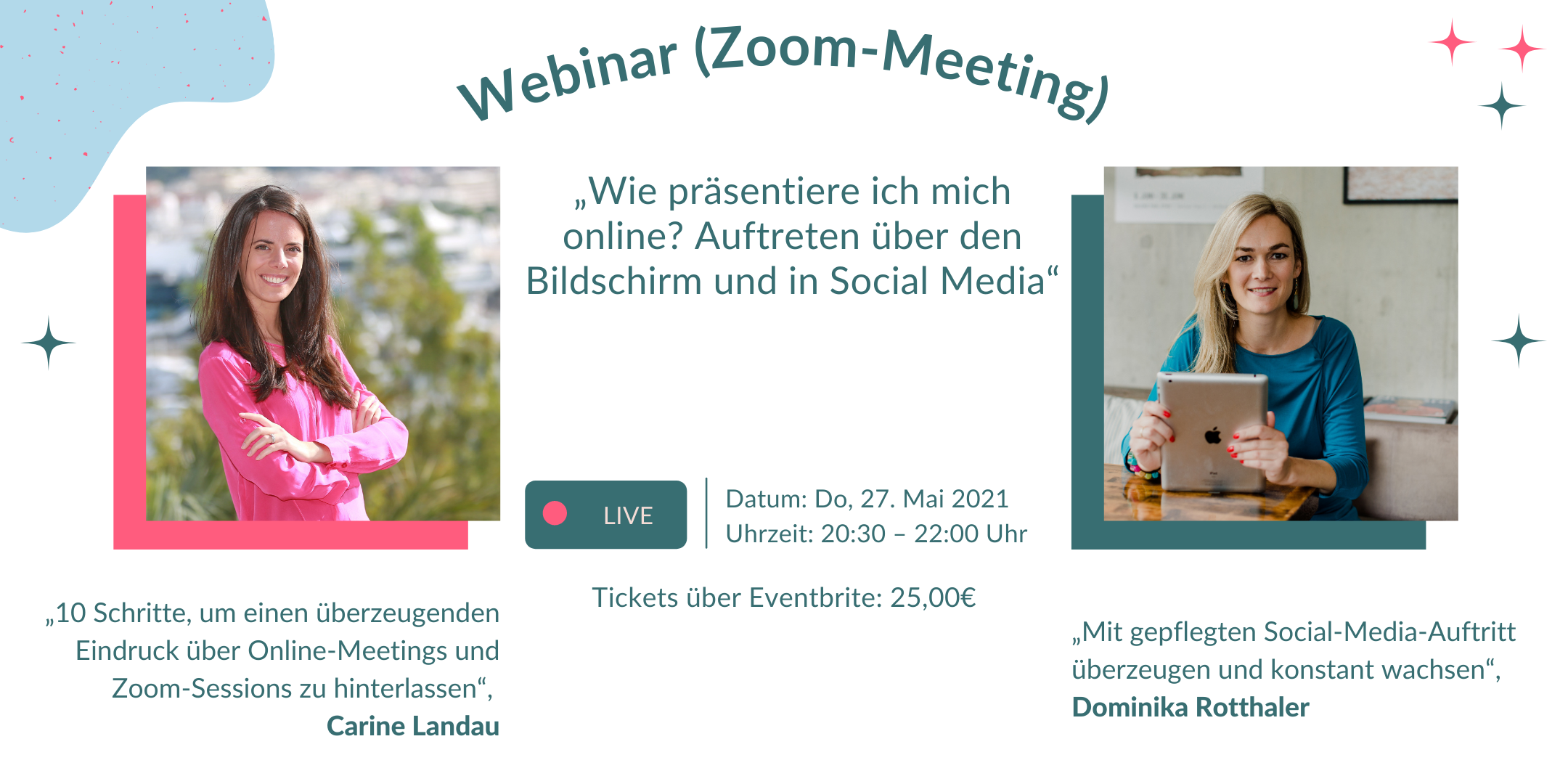 Wie präsentiere ich mich online? Professionell auftreten in der Online-Welt