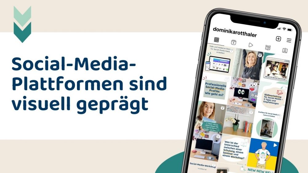 Visuelle Inhalte bekommen mehr Aufmerksamkeit