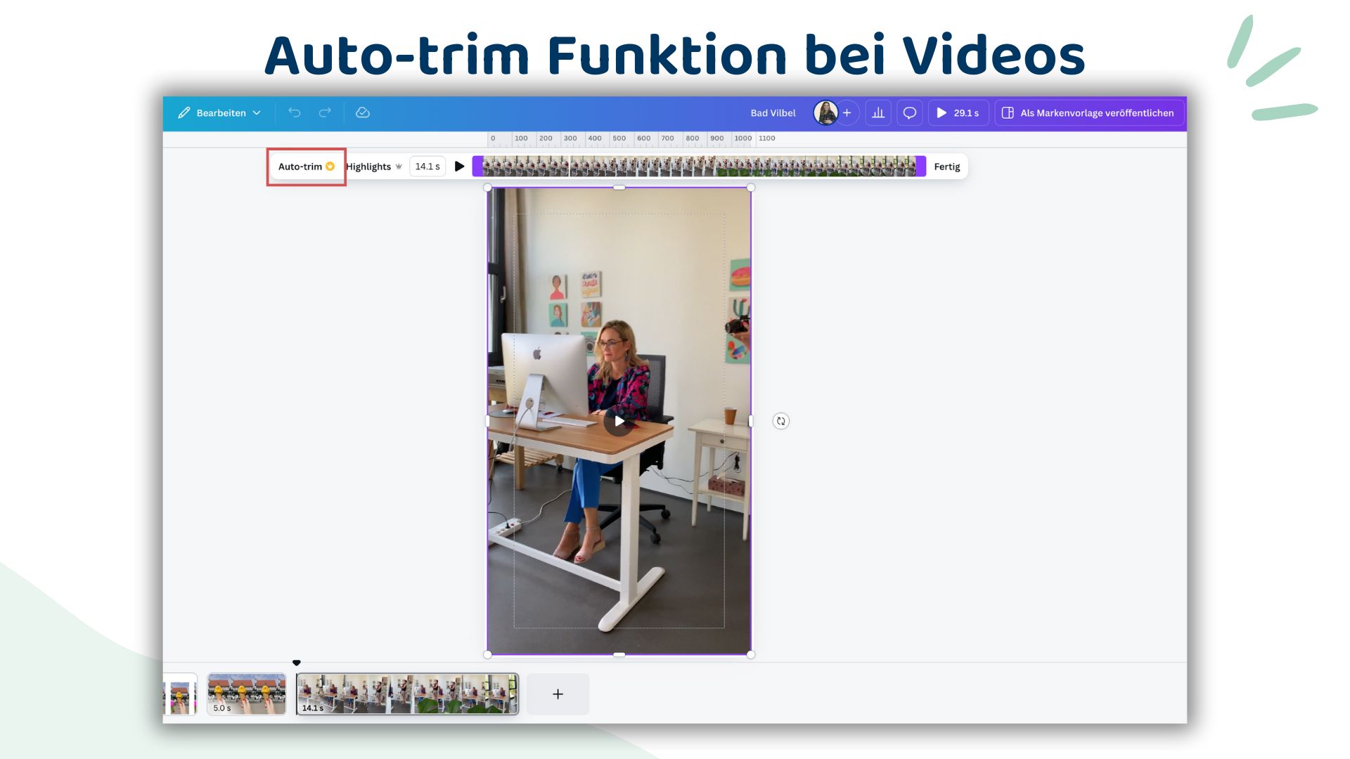 Canva Glow Up_Auto-trim Funktion