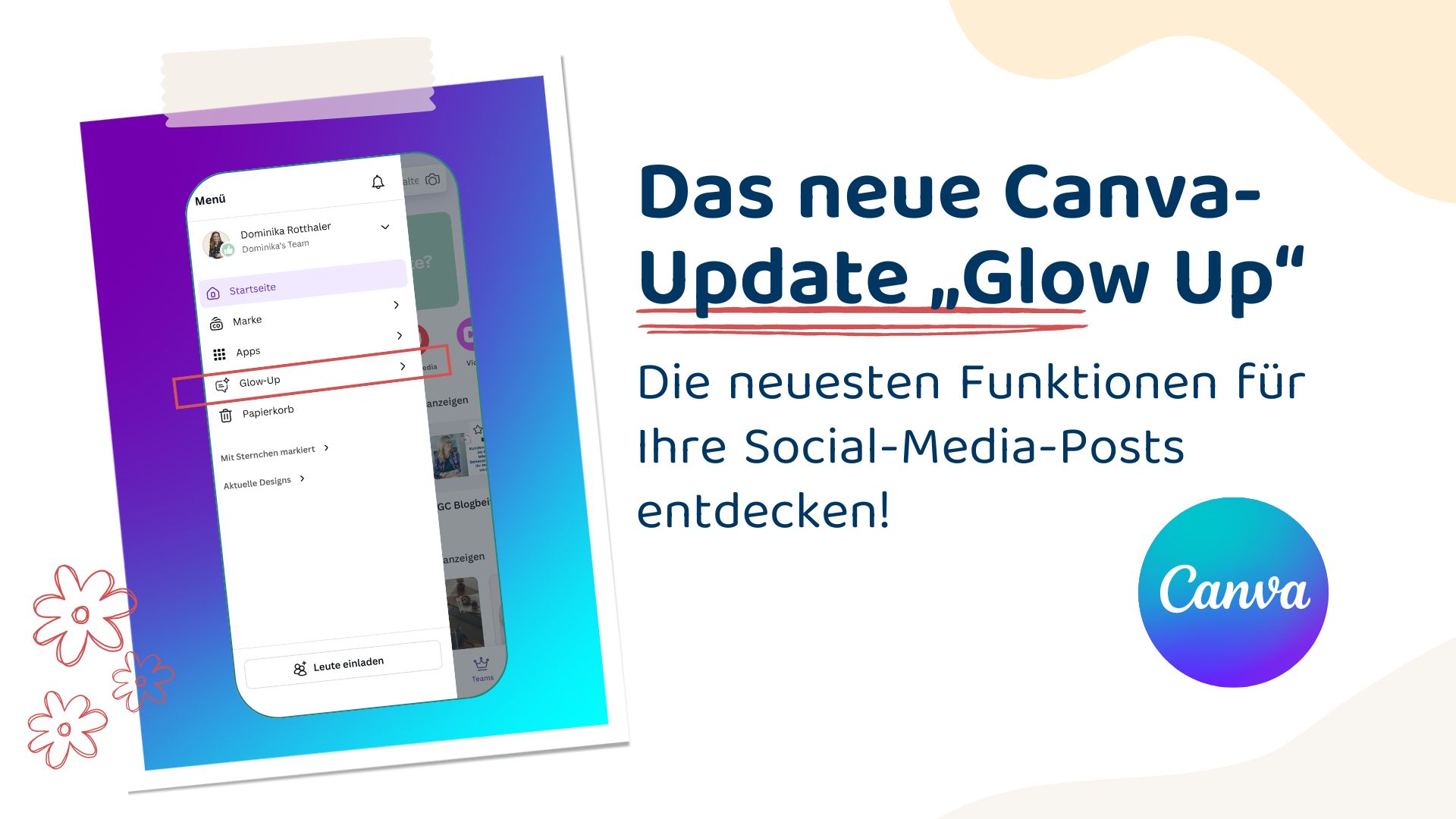 Canva Update Glow Up_Blogbeitrag