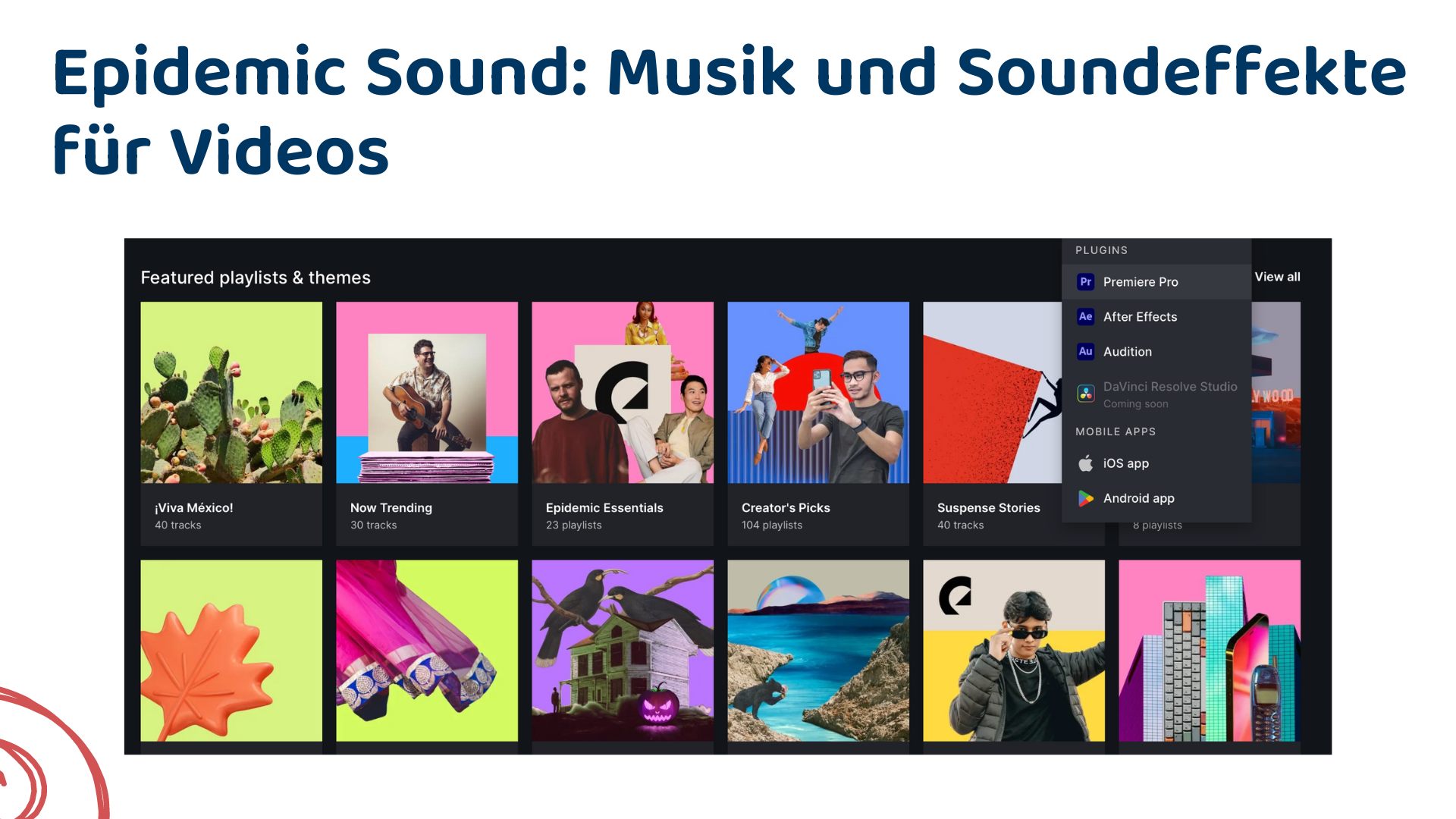 Epidemic Sound_Plattform für Musik und Soundeffekte