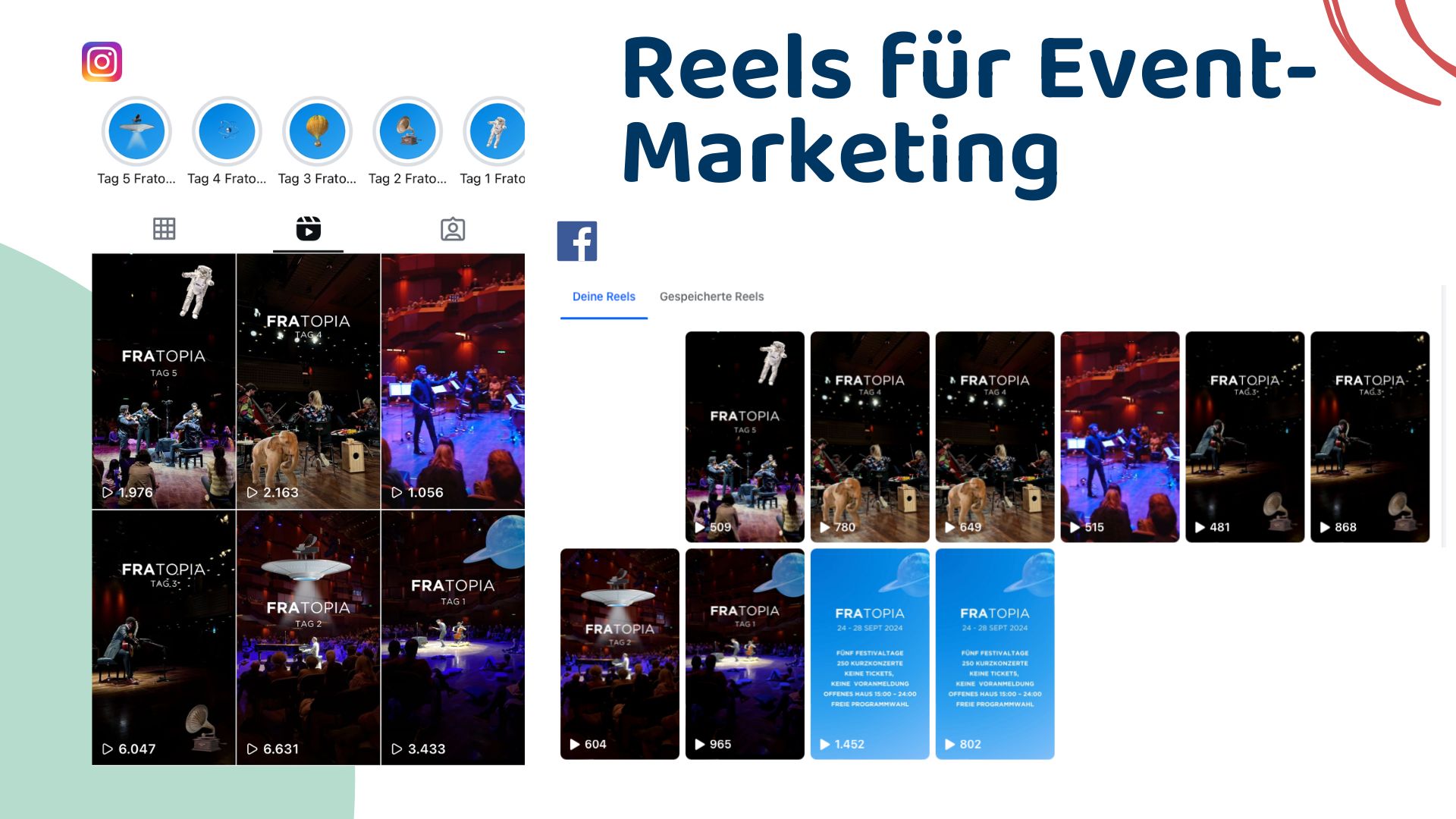 Reels für Event-Marketing