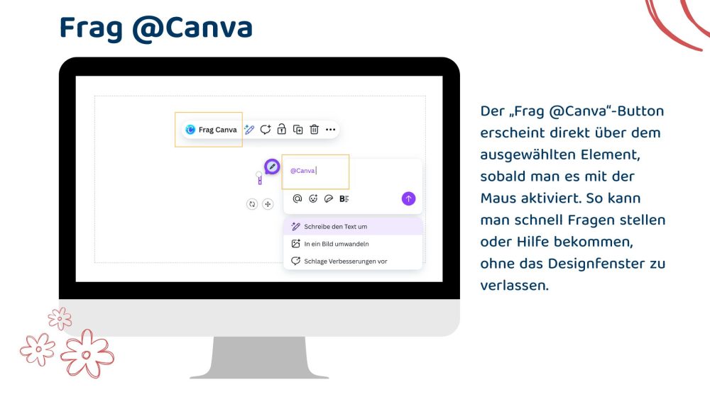 Frag @canva - neue Funktionen im Überblick