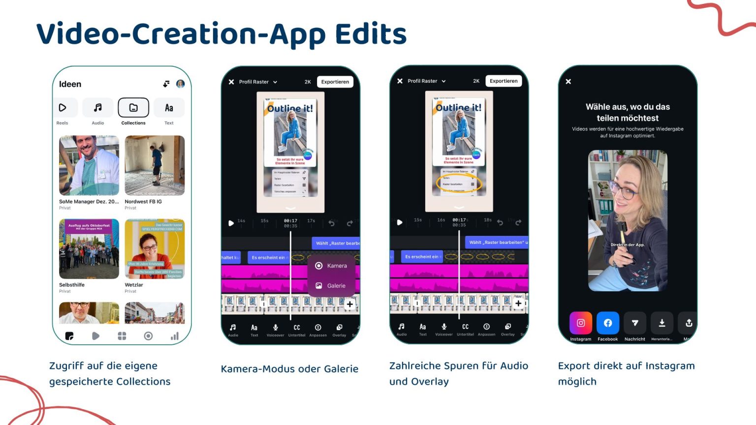 Video-Creation-App Edits Instagram