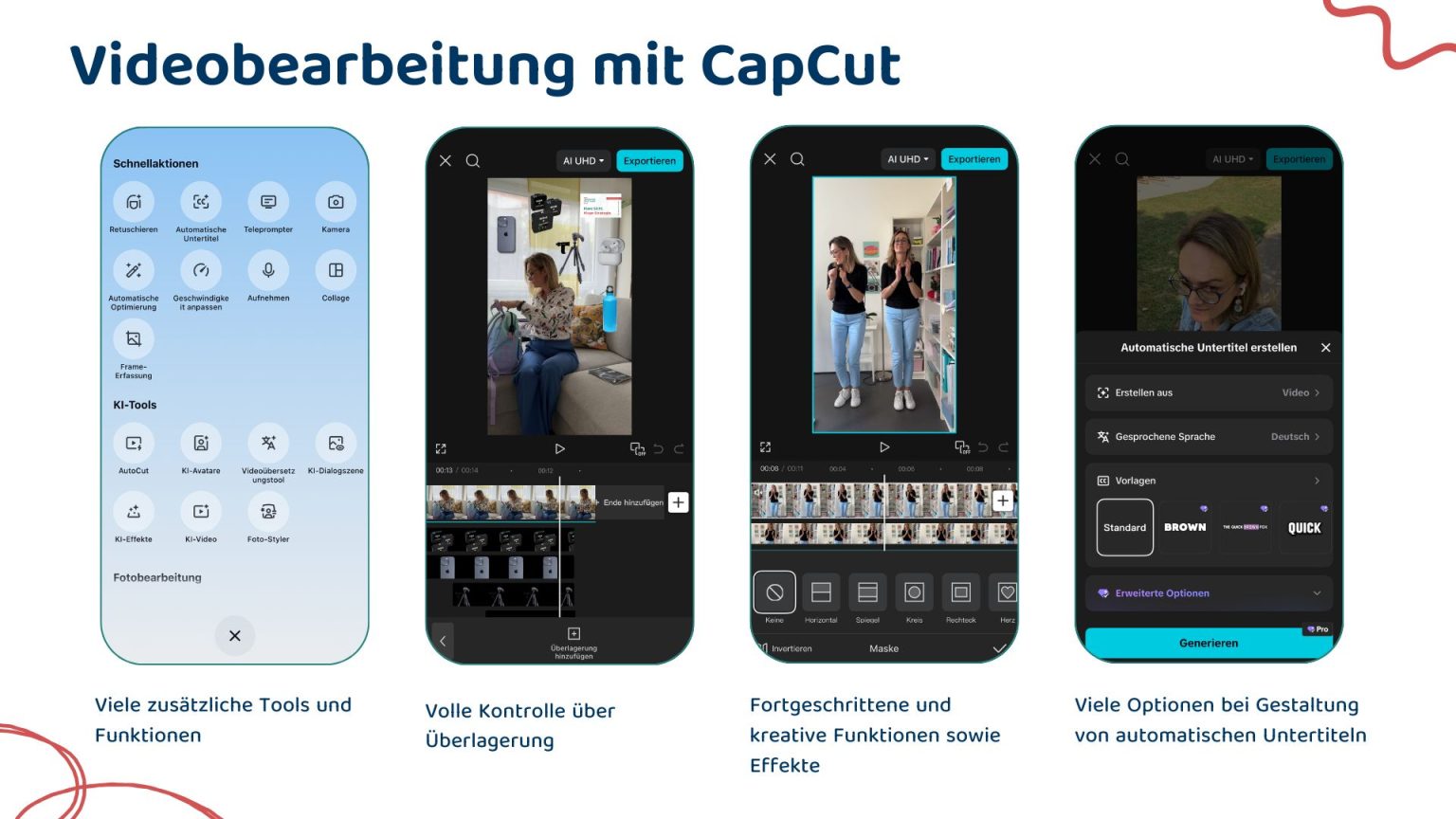 Videobearbeitung mit CapCut